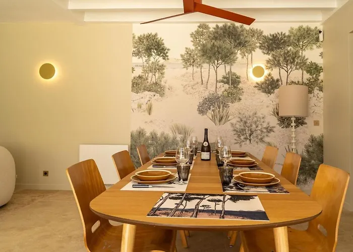 Вилла Design, Coeur D'arcachon Et A Pied Аркашон